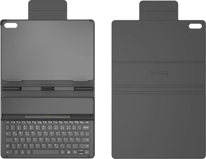 Samsung GP-FCX828 NEOS Keyboard Case mit AI-Taste für Galaxy Tab S10+, schwarz, DE