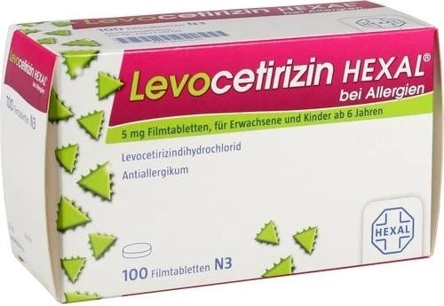 Hexal Levocetirizin 5mg Filmtabletten