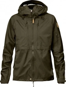 Fjällräven Keb Eco-Shell Funktionsjacke dark olive (Damen)