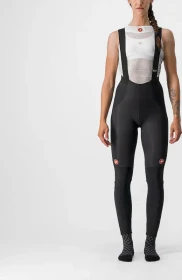 Castelli Sorpasso RoS Bibtight Fahrradhose lang black/silver reflex (Damen)
