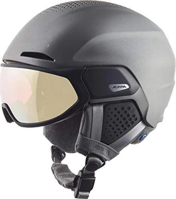 Alpina Alto QV Helm gun metal matt