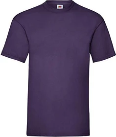 Fruit Of The Loom Valueweight T-Shirt kurzarm purple