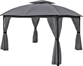 Garden Pleasure Kama Pavillon 300x360cm anthrazit