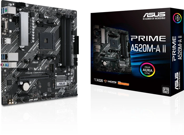 ASUS Prime A520M-A II (AMD AM4)