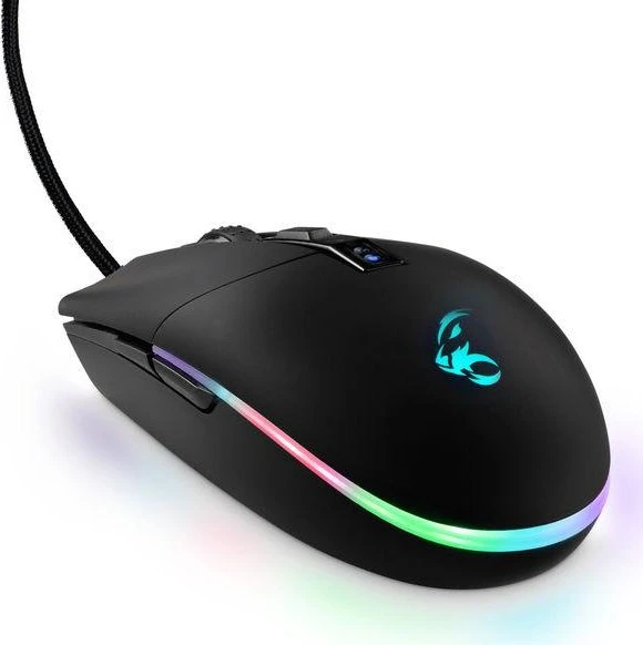 MediaRange Gaming Series GS202 RGB Gaming Mouse schwarz, USB