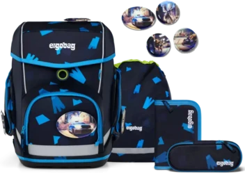 Ergobag Cubo 2025 Schulrucksack-Set 5-tlg.