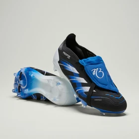 adidas Predator Elite JB Fold-Over Tongue FG core black/cloud white/glow blue