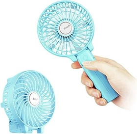 EasyAcc Handventilator/Tischventilator grün