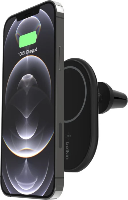Belkin BoostCharge Magnetic Wireless Car Charger 10W ohne Netzteil schwarz