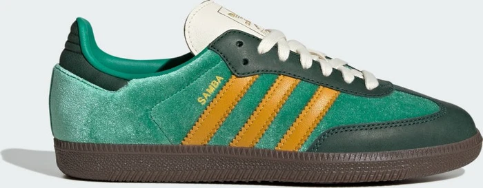 adidas Samba OG court green/preloved yellow/collegiate green