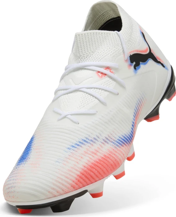 Puma Future 8 Match FG/AG puma white/puma black/glowing red (Junior)