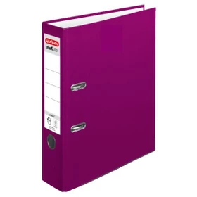 Herlitz maX.file protect Ordner 2-Ring, 80mm, A4, brombeer