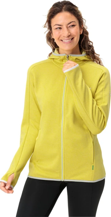 Vaude Valsorda Fleece Hoodie Funktionsjacke sunbeam (Damen)