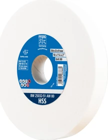 Pferd BW 25032-51 AW 80 HSS Schleifscheibe K80, 250x32x51mm, 1 Stück
