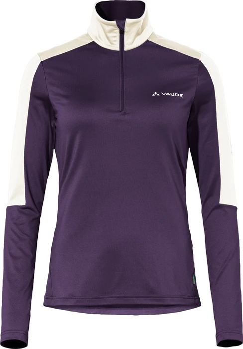 Vaude Livigno Halfzip II Fleece Funktionsshirt langarm eggplant (Damen)