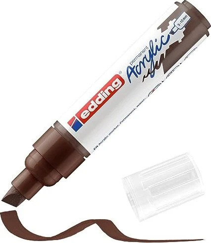edding 5000 Acrylmarker breit braun