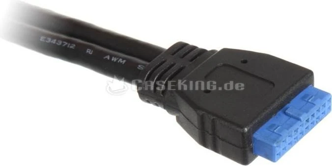 Akasa Internal Multi-Slot-Cardreader, USB 3.0 19-Pin Stecksockel [Stecker]
