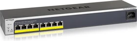 Netgear ProSAFE GS400 Easy-Mount Desktop Gigabit Smart Switch, 8x RJ-45, 124W PoE+ (GS408EPP-100)