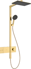 Hansgrohe Raindance Alive Q Showerpipe 210/340 1jet EcoSmart mit ShowerSelect Comfort polished gold optic