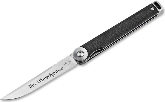 Böker Kaizen S35VN Taschenmesser carbon