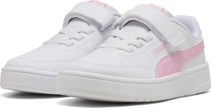 Puma Court Classic Clean puma white/pink shimmer (Junior)