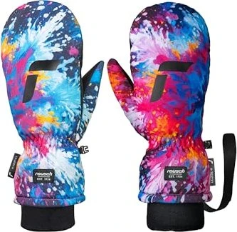 Reusch Carter R-Tex XT Mitten Skihandschuhe black/multicolor snowflake (Herren)