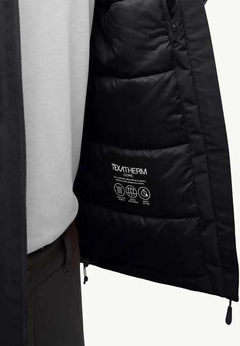 Jack Wolfskin Jasper Ins Funktionsjacke schwarz (Herren)