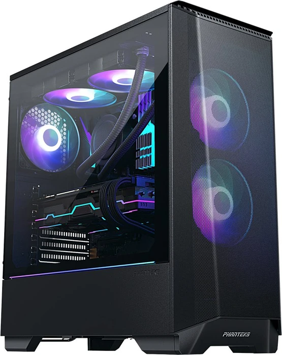 Phanteks Eclipse P360A, schwarz, Glasfenster