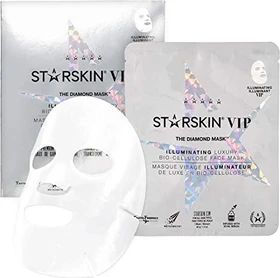 Starskin VIP The Diamond Mask Illuminating Bio-Cellulose Face Mask, 1 Stück