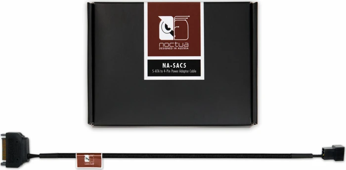 Noctua SATA auf 4-Pin Adapter, 30cm, schwarz