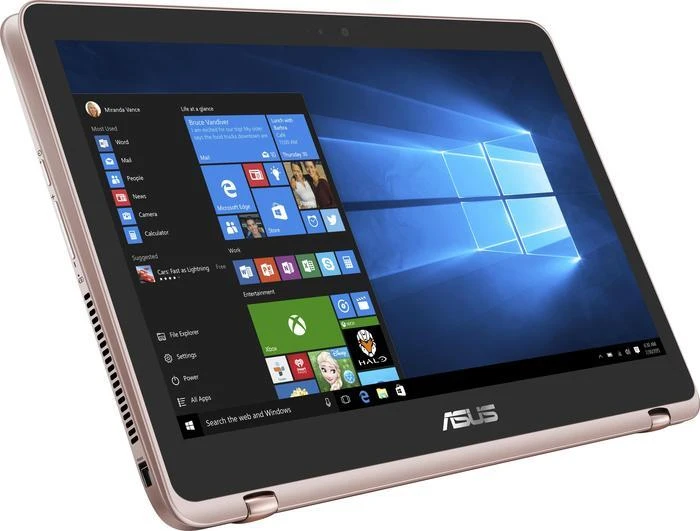 ASUS ZenBook Flip UX360UAK-BB355T, Icicle Gold, Core i7-7500U, 8GB RAM, 256GB SSD, DE