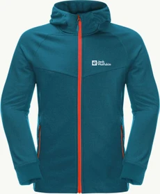 Jack Wolfskin Hydro Grid Hoody FZ Jacke blue coral (Herren)