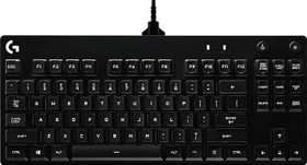 Logitech G Pro Gaming Keyboard, TKL, schwarz, Romer-G Tactile, USB, US