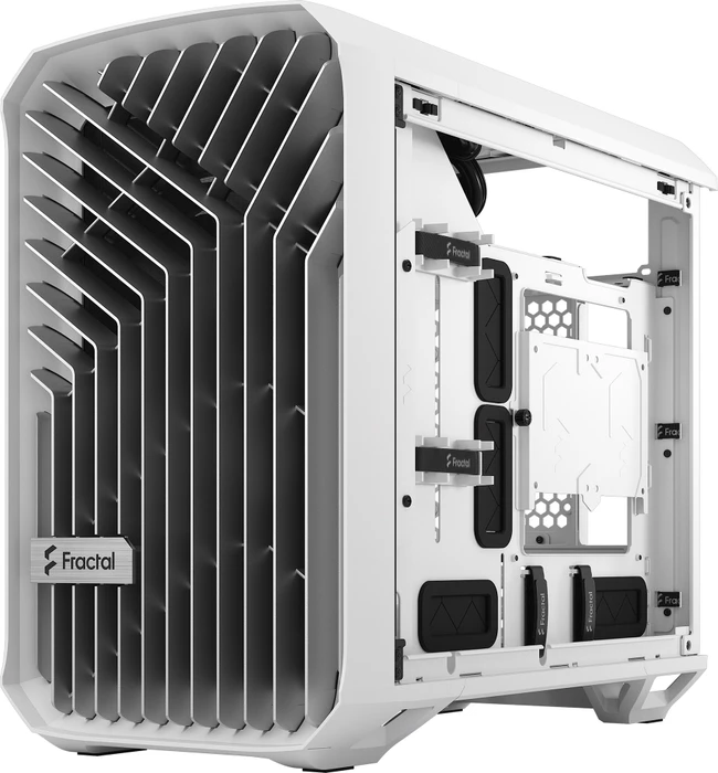 Fractal Design Torrent Nano White TG Clear Tint, Glasfenster, Mini-ITX