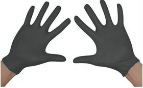 Param Nitril Einweghandschuhe XL schwarz, 100 Stück