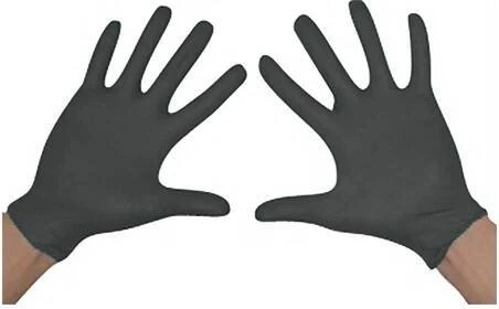 Param Nitril Einweghandschuhe XL schwarz, 100 Stück