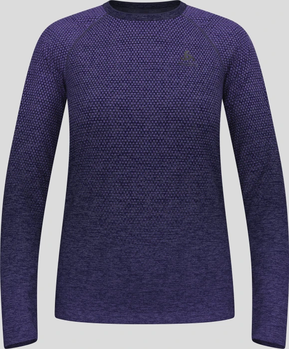 Odlo Essential Seamless Funktionsshirt langarm eclipse melange (Damen)