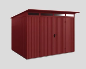 EcoStar Trend Premiumline Typ 3 Gerätehaus purpurrot