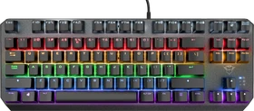 Trust Gaming GXT 834 Callaz TKL, LEDs RGB, Outemu Red, USB, DE