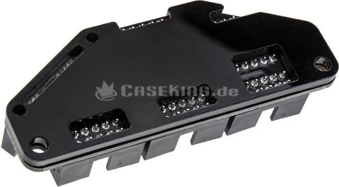 Aqua Computer Hubby7, interner USB 2.0 Hub, Aufrüstkit