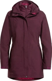 Vaude Idris 3in1 III Funktionsmantel cassis (Damen)