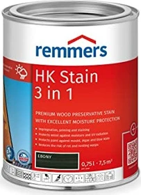 Remmers HK-Lasur 3in1 ebenholz, 750ml