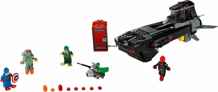 LEGO Marvel Super Heroes Spielset - U-Boot Überfall von Iron Skull
