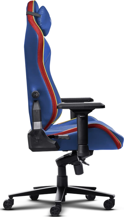 Trust Gaming GXT 721SM Ruya Pro Gamingstuhl, Superman blau/rot