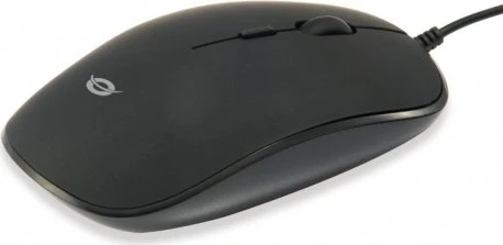 Conceptronic REGAS Optische Tischmaus schwarz, USB
