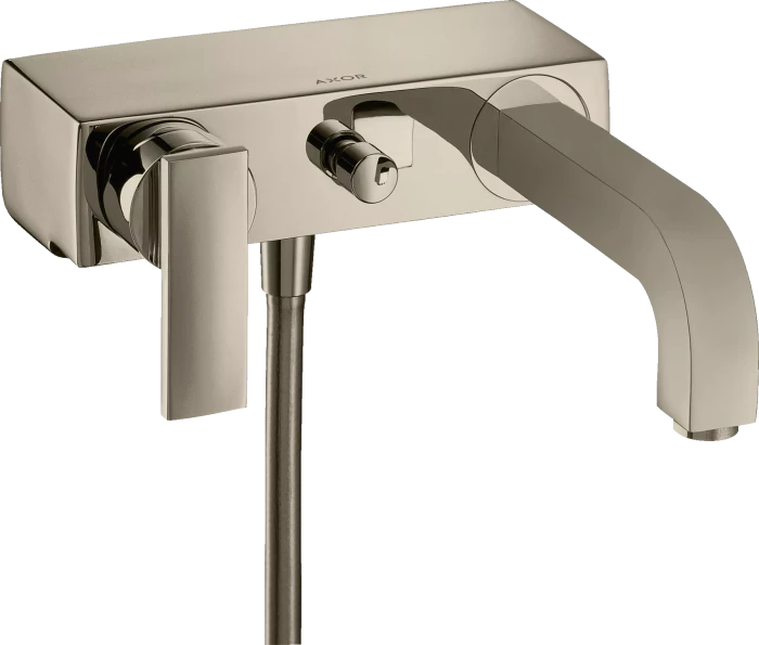 Hansgrohe Citterio Einhebel-Wannenmischer Aufputz mit Hebelgriff