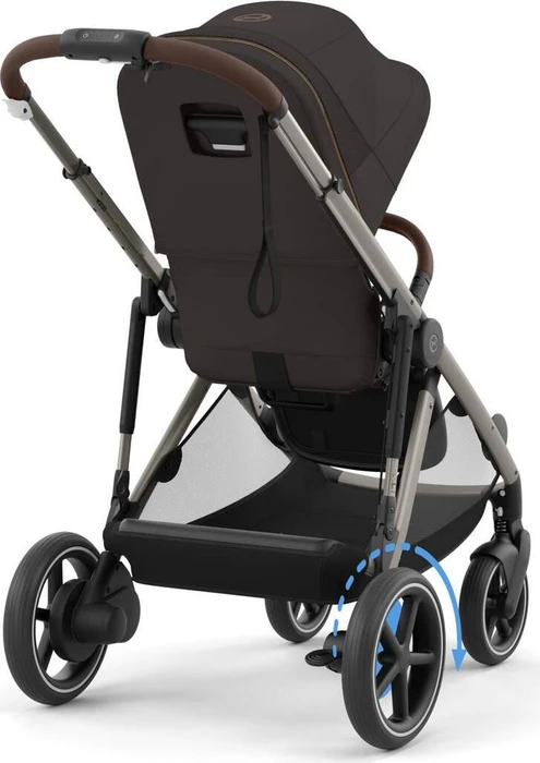 Cybex e-Gazelle S Taupe Frame chocolate brown 2025