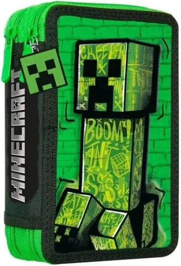 Kids Licensing Minecraft Federmäppchen gefüllt
