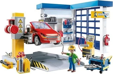 playmobil City Life Autowerkstatt