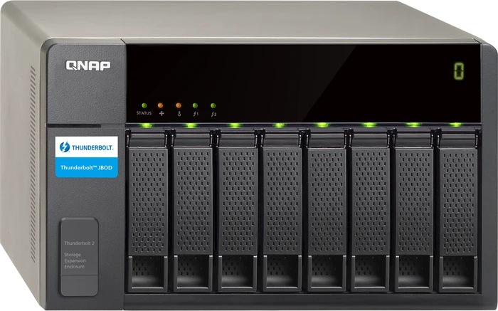 QNAP TX-800P, Thunderbolt 2 / Mini DisplayPort 1.2